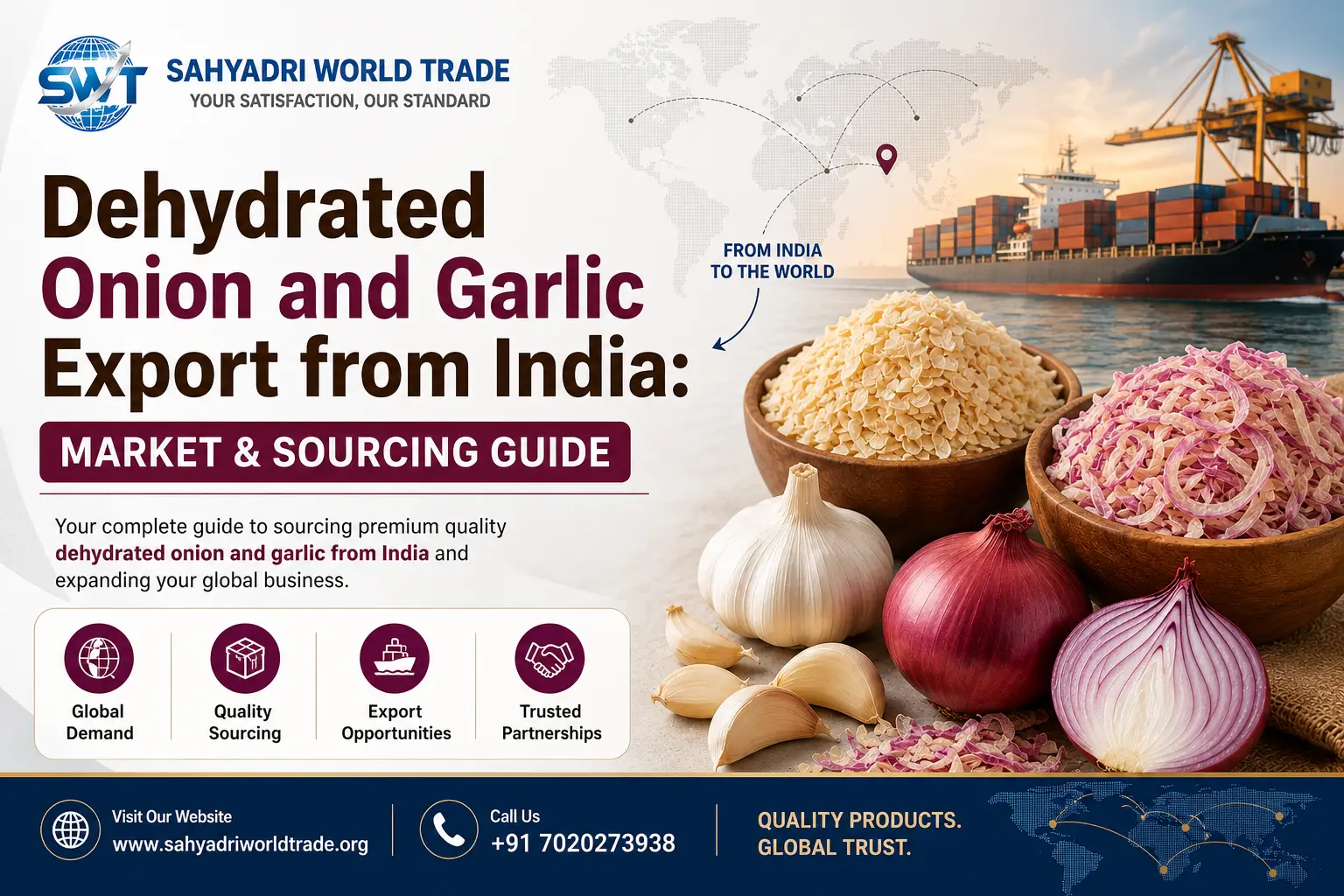 Dehydrated Onion and Garlic Export from India: Market & Sourcing Guide